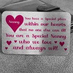 Nanny Gift For Birthday Mothers Day Wallet Card Gift Thank You