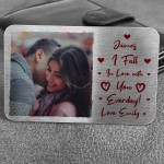 Special Gift For Couple Personalised Wallet Insert Valentines