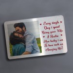 Personalised Photo Card For Husband Valentines Anniversary