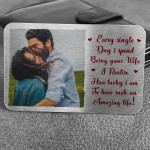 Personalised Photo Card For Husband Valentines Anniversary