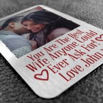 Personalised Photo Gift For Wife Card Valentines Anniversary