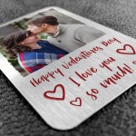 Personalised Photo Card Valentines Day Gift For Him Her