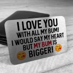 Funny Rude Gift For Husband Boyfriend Valentines Anniversary