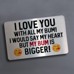 Funny Rude Gift For Husband Boyfriend Valentines Anniversary