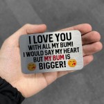 Funny Rude Gift For Husband Boyfriend Valentines Anniversary