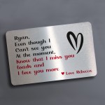 Special Keepsake Valentines Anniversary Gift For Boyfriend