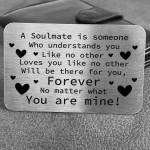 Soulmate Gift For Boyfriend Girlfriend Valentines Anniversary