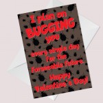 Quirky Card For Valentines Day Husband Wife Boyfriend Girlfriend