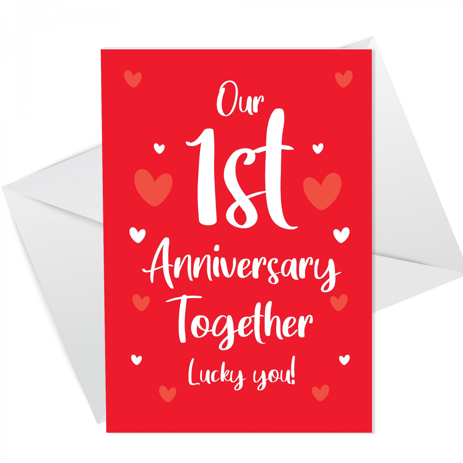 First anniversary deals card for boyfriend