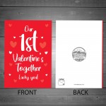 First Valentines Day Card For Boyfriend Girlfriend Funny Card