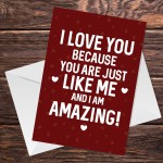 Hilarious Funny Anniversary Valentines Day Card For Boyfriend