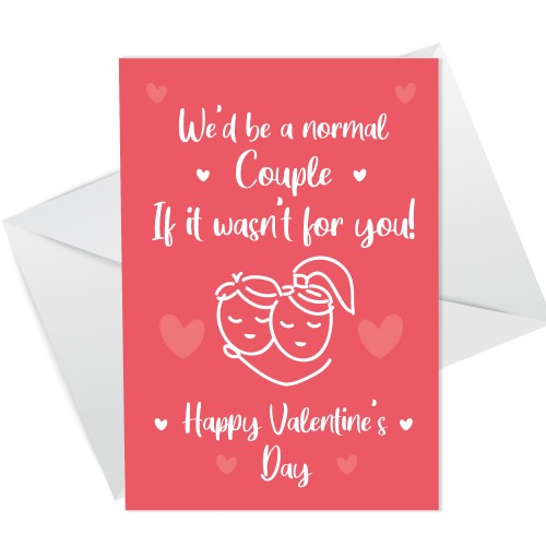 Funny Hilarious Card For Him Her Valentines Day Boyfriend