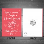 Funny Hilarious Card For Him Her Valentines Day Boyfriend