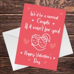 Funny Hilarious Card For Him Her Valentines Day Boyfriend