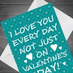 Husband Wife Boyfriend Girlfriend Card For Valentines Day