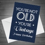 Funny Happy Birthday Card For Dad Grandad Novelty Humour Card 