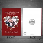 Personalised Valentines Day Card CUSTOM PHOTO Card