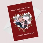 Personalised Valentines Day Card CUSTOM PHOTO Card