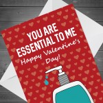 Novelty Valentines Day Card Funny Lockdown Card For Boyfriend