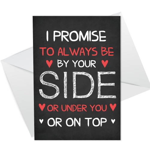 CHEEKY Rude Valentines Anniversary Card For Him Her