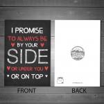 CHEEKY Rude Valentines Anniversary Card For Him Her