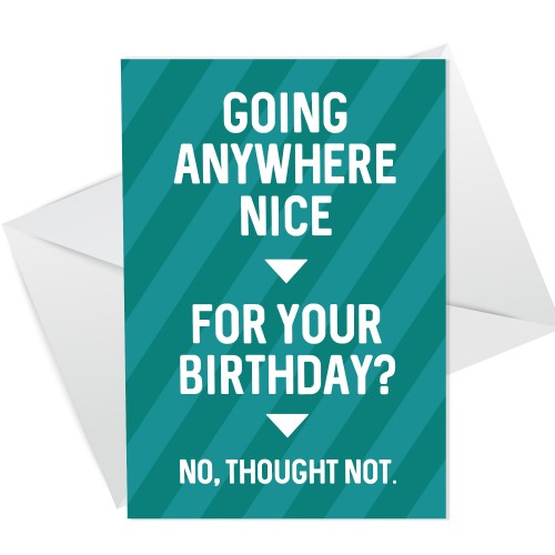 Novelty Birthday Lockdown Card For Friend Family Funny Humour