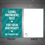 Novelty Birthday Lockdown Card For Friend Family Funny Humour