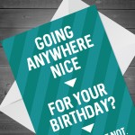 Novelty Birthday Lockdown Card For Friend Family Funny Humour