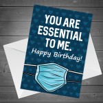 Funny Birthday Card For Boyfriend Husband Girlfriend Lockdown