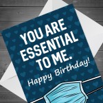 Funny Birthday Card For Boyfriend Husband Girlfriend Lockdown