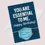 Funny Birthday Card For Boyfriend Husband Girlfriend Lockdown