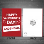 Rude Valentines Day Card For Boyfriend Husband Cheeky Humour