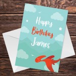 PERSONALISED Birthday Card For Son 1st 2nd 3rd 4th 5th Dinosaur