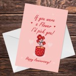 Funny Anniversary Card For Him Her Handmade Boyfriend Girlfriend