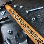 Personalised 1st Anniversary Gift For Him Engraved Hammer