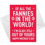 Rude Mothers Day Card For Mum Funny Cheeky Humour Card