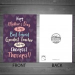 Mothers Day Card For Mum Best Friend Novelty Mum Mother's Day