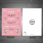 Happy Mothers Day Card Funny Card For Mum Novelty Mother's Day