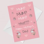 Happy Mothers Day Card Funny Card For Mum Novelty Mother's Day