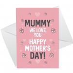 Mothers Day Card For Mummy Novelty Card For Dog Mum Mummy