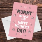 Mothers Day Card For Mummy Novelty Card For Dog Mum Mummy