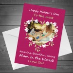 Personalised Mothers Day Card CUSTOM PHOTO Card For Mum 