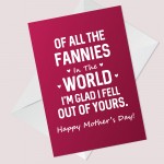 Funny Mothers Day Card Rude Cheeky Humour Card For Mum Gift