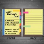 Lockdown Mothers Day Card Funny Home School