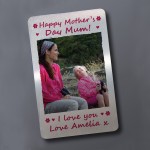 PERSONALISED Photo Card Gift For Mum On Mothers Day Keepsake