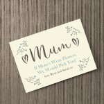 Personalised Mum Print Mothers Day Birthday Gift For Mum