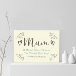 Personalised Mum Print Mothers Day Birthday Gift For Mum