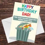 Funny Birthday Card For Dad Lockdown Theme Novelty Card