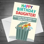 Funny Birthday Card For Daughter Lockdown Theme Novelty Card