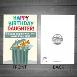 Funny Birthday Card For Daughter Lockdown Theme Novelty Card